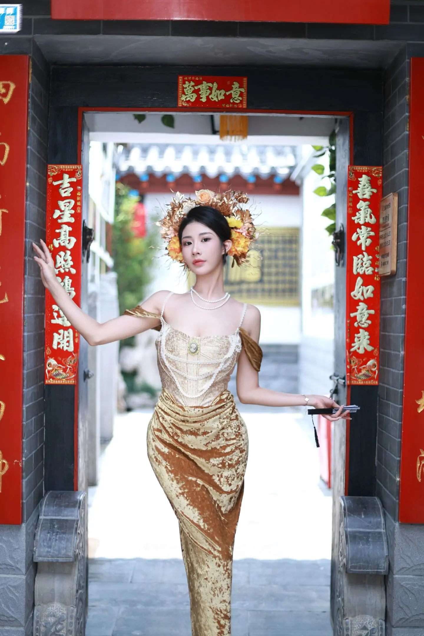 总要来济南拍一次簪花吧