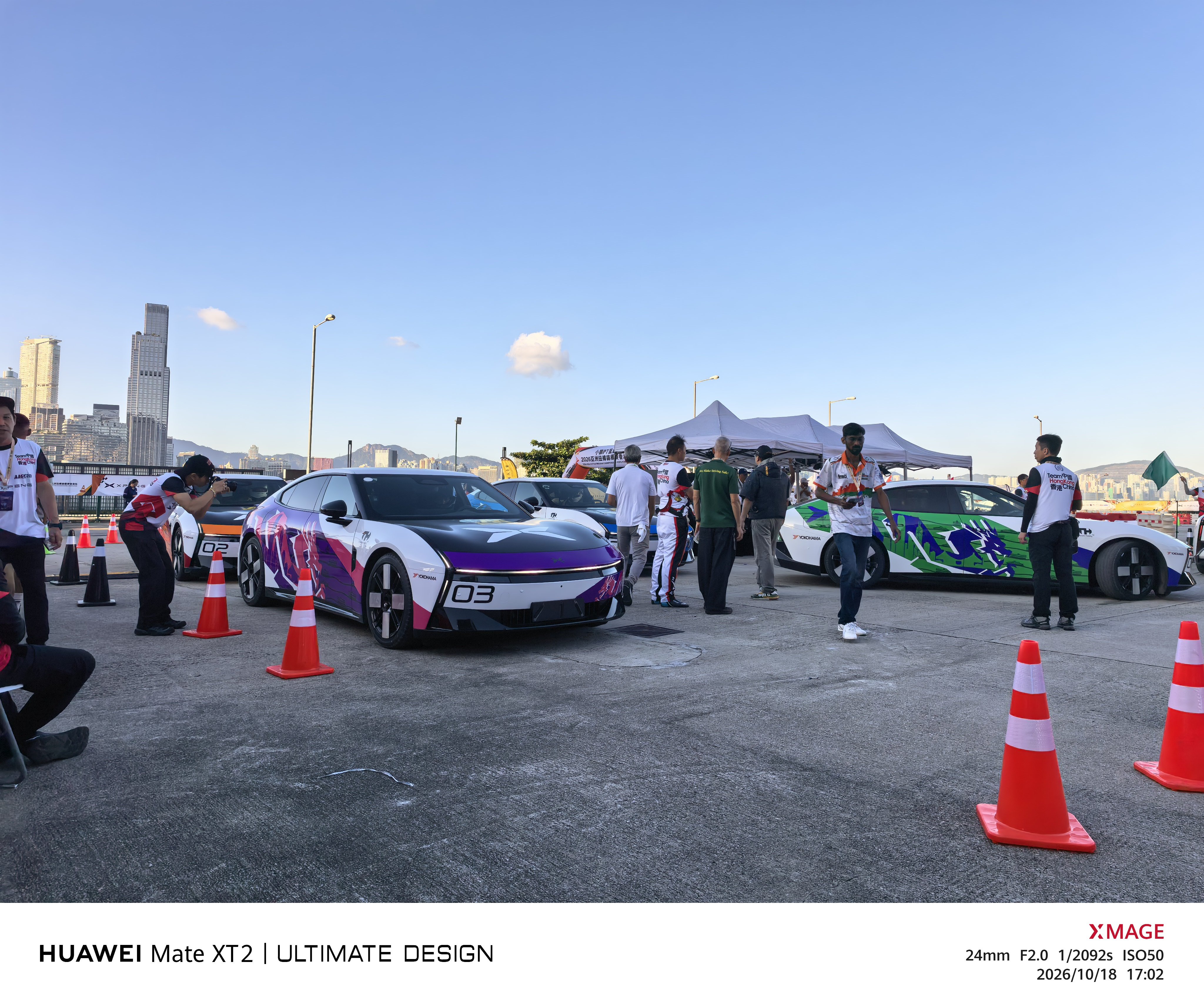 小鹏P7成FIA金卡纳首款纯电赛事用车很高兴见证了金卡纳亚洲锦标赛首次纯电比赛，