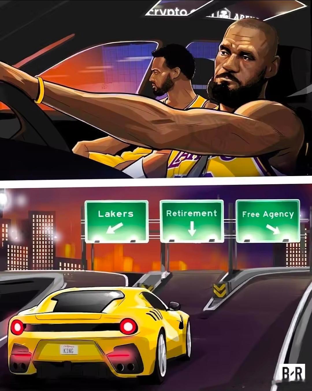 迎来人生三岔路口！美媒：詹姆斯今夏将面临着重大决定NBA季后赛次轮G4，湖人今日