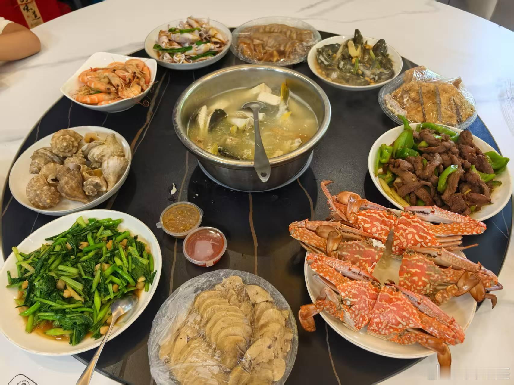 海鲜吃腻了，吃点河豚吧美食 ​​​