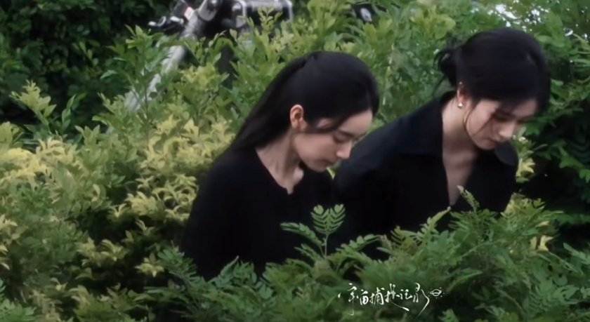 白鹿范诗然《开到荼蘼》路透，姐妹和解来看父亲，携手成为彼此的依靠！ 