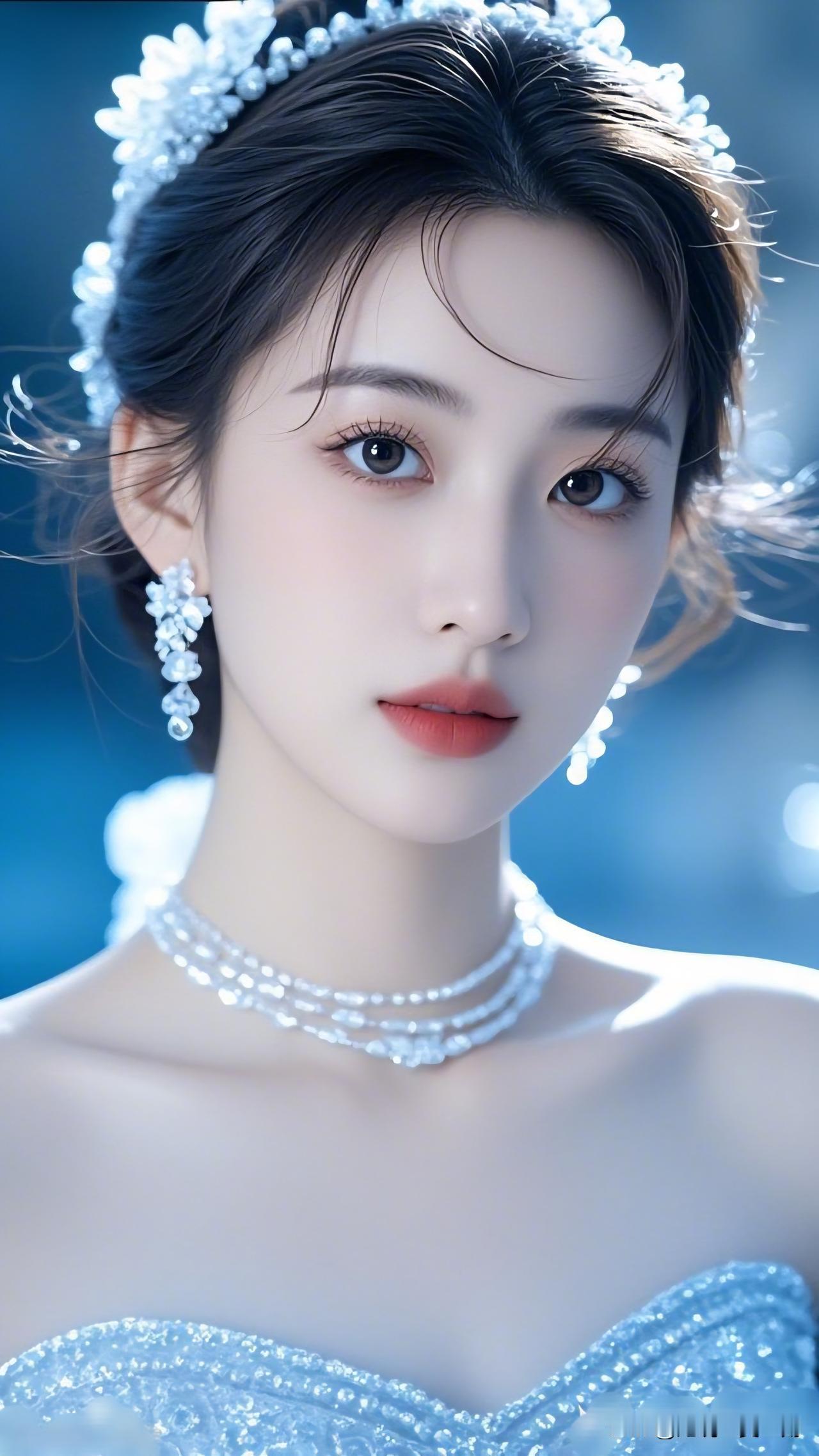 笑靥如花，珠光如月。晒出你们手机里最好看的照片 梦幻蓝宝石公主，闪耀的珠宝与优雅