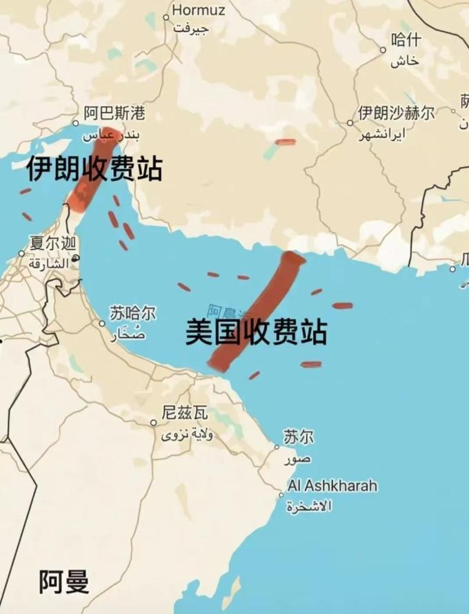 从未见过如此厚颜无耻之国，伊朗在海峡收费后，美国追杀通航油轮

据卡塔尔半岛电视