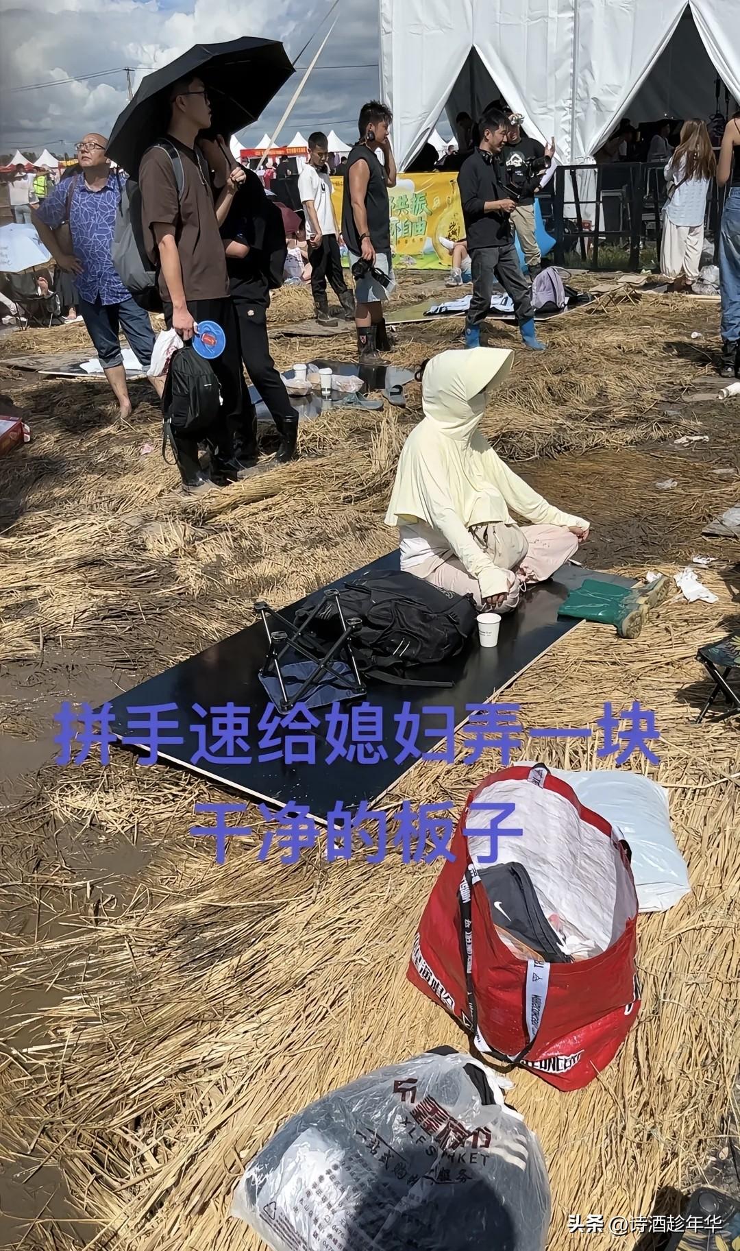 参加音乐节纯粹是花钱买罪受，现场如大型逃难现场，如果赶上阴雨天场地简直就是泡在污