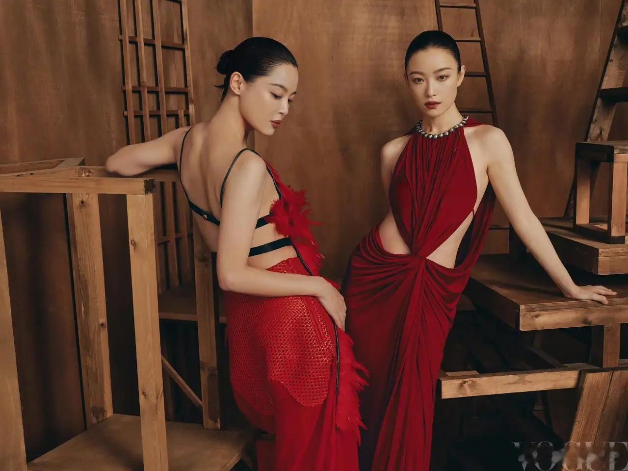 《vogue》女演员封面，让人好意外！第一个意外：刘亦菲是c位本以为是拿下白玉兰