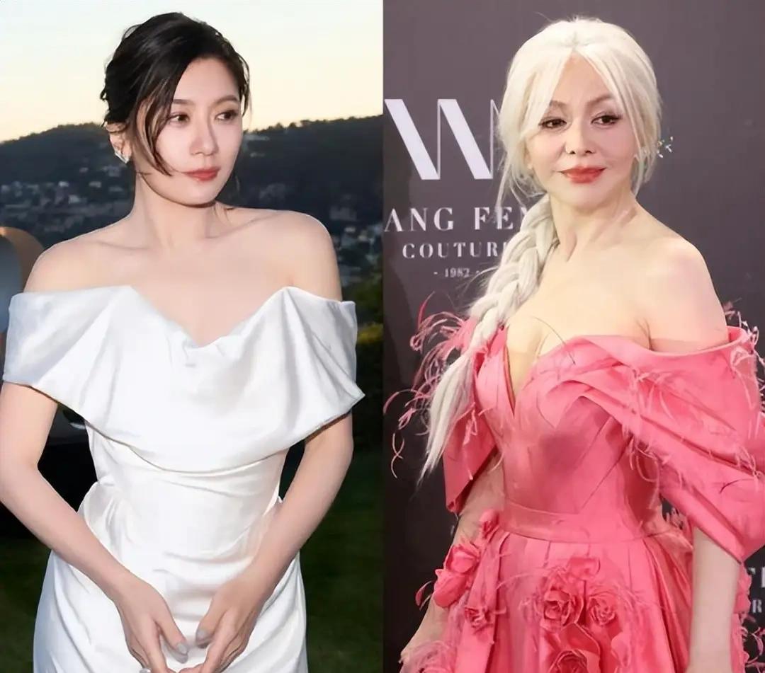 比一比，谁更好看？都是一把年纪的人了，谁更得体？