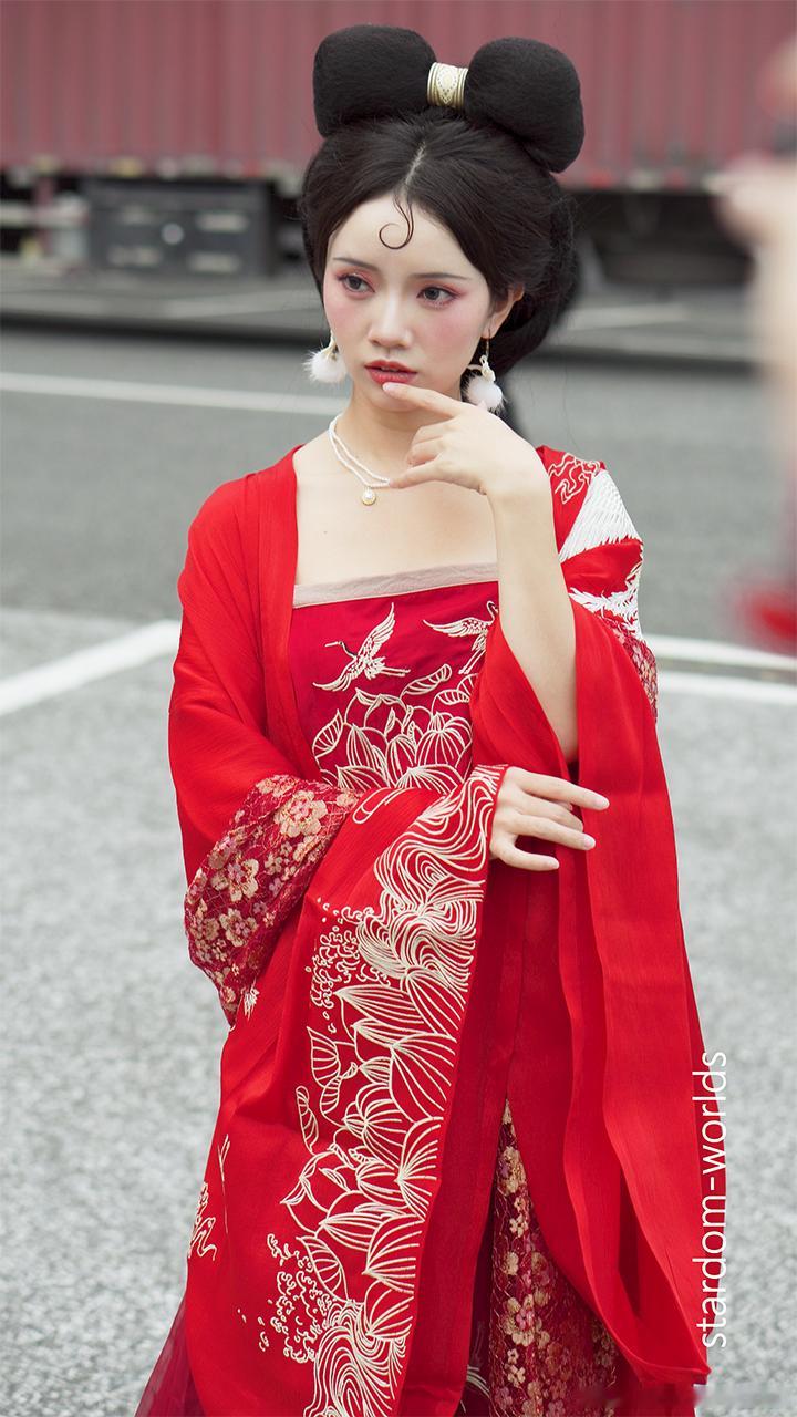 CICF2021 妲己汉服小姐姐 cos  广州漫展 