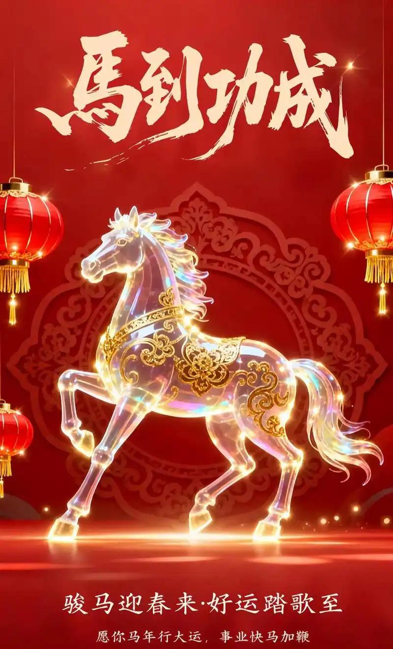 快过年了，
又到了迎新年接福气的时候，
明年不仅是马年，还是

丙午年，丙为太阳