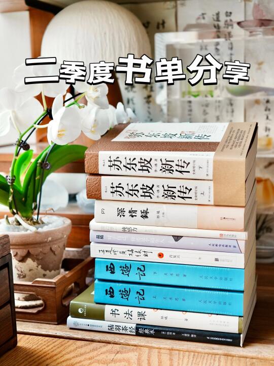二季度书单📚喜欢国学和历史的女生真的太酷