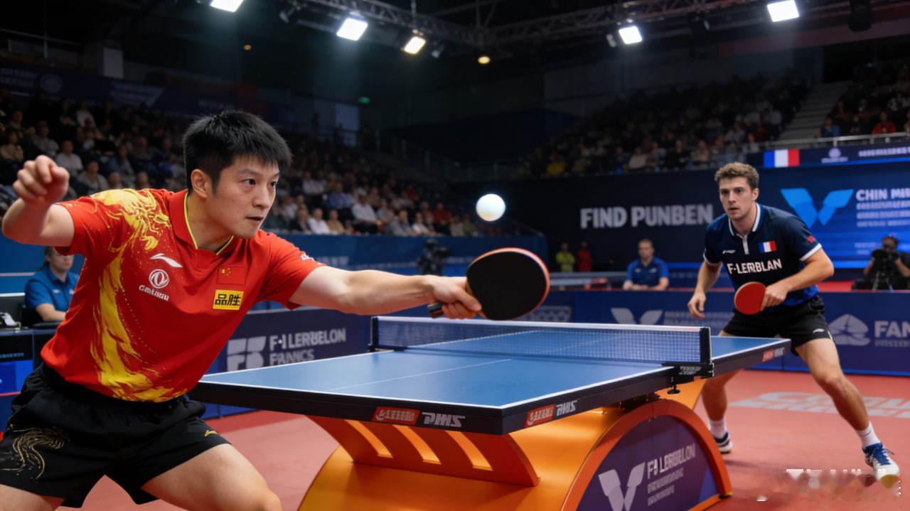 梁靖崑VS F·勒布伦：新生代与实力派的乒乓较量在国际乒联巡回赛及各类大赛舞台上