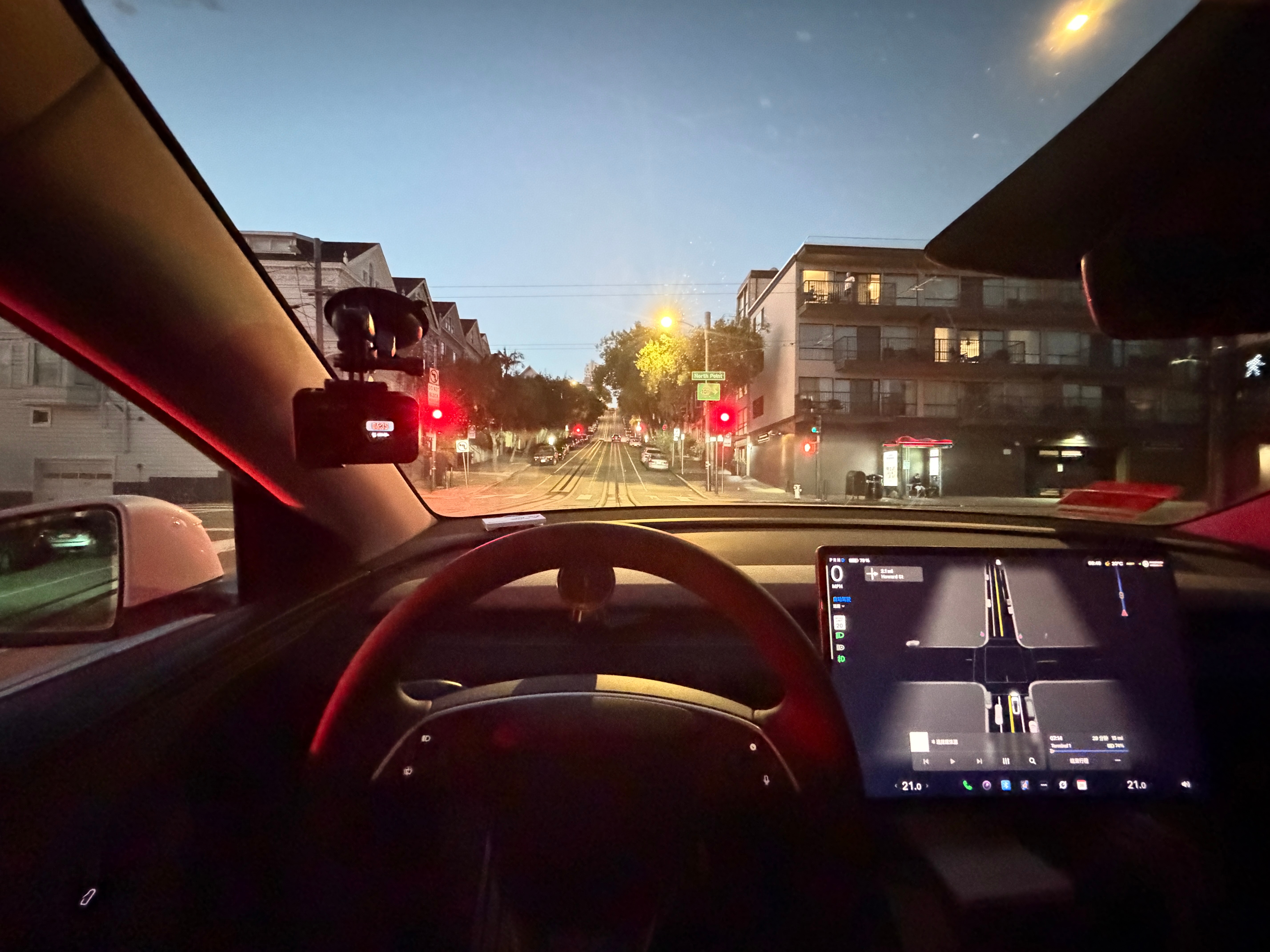 FSD送人去机场～爬山 