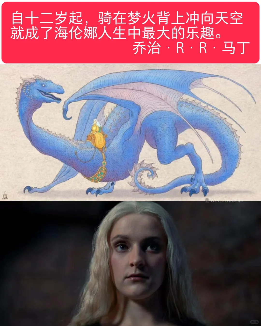 龙妈的三个龙蛋是不是梦火生的来着