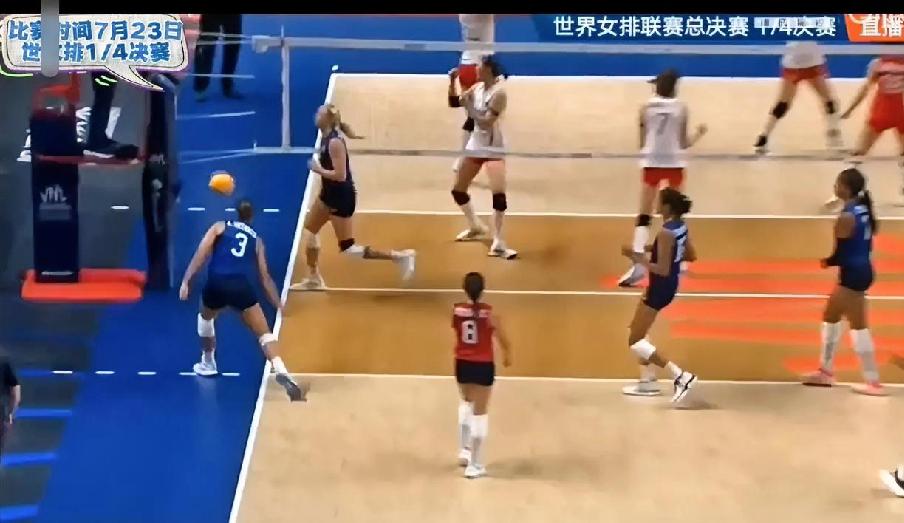 谁能预料到这场惊心动魄的对决！中国女排鏖战五局，3比2拿下美国女排，成功挺进四强