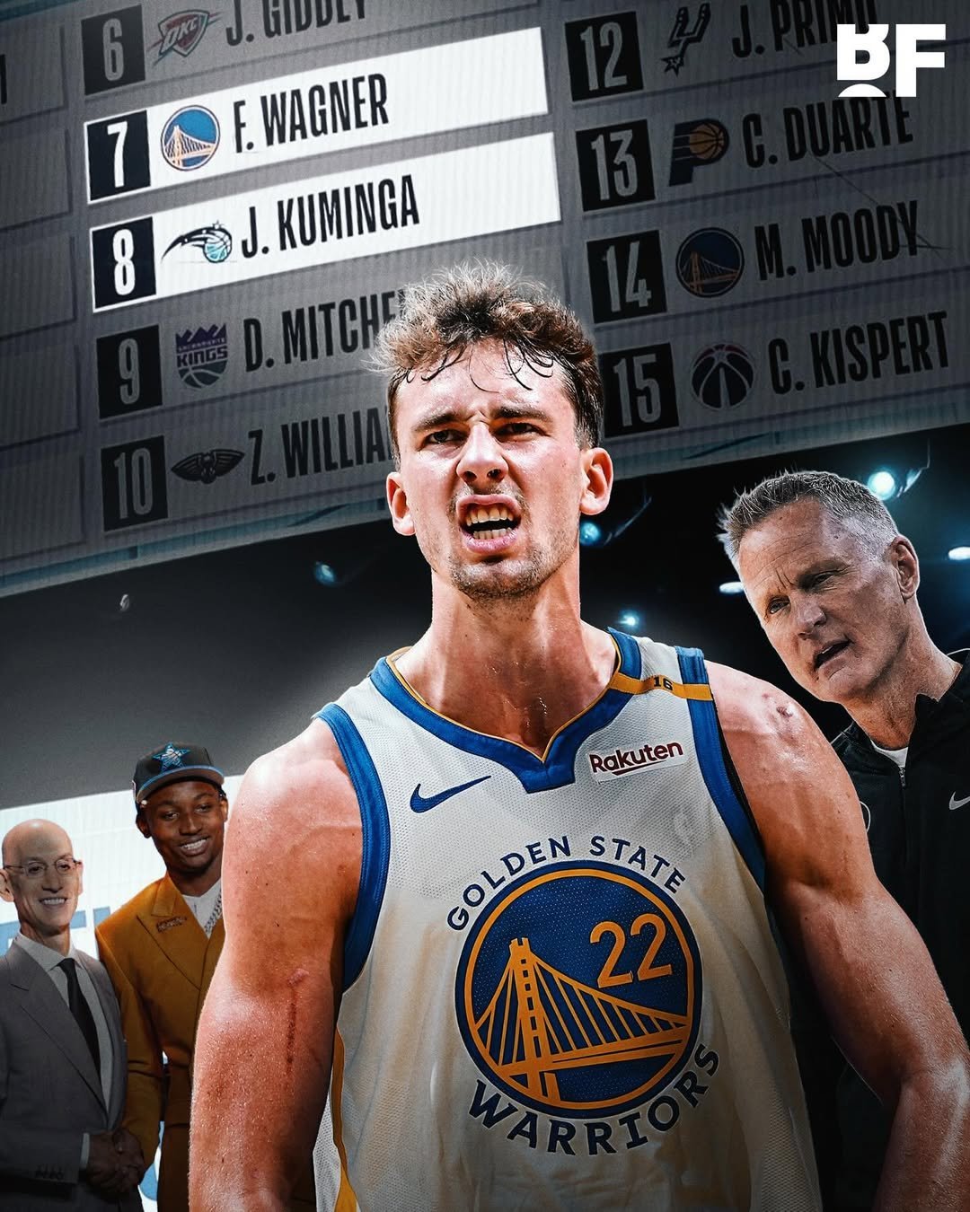 ➡大哥您退役了能不能稍微看点儿球，库里都多少年不持球了？退一万步说，库里最近几个