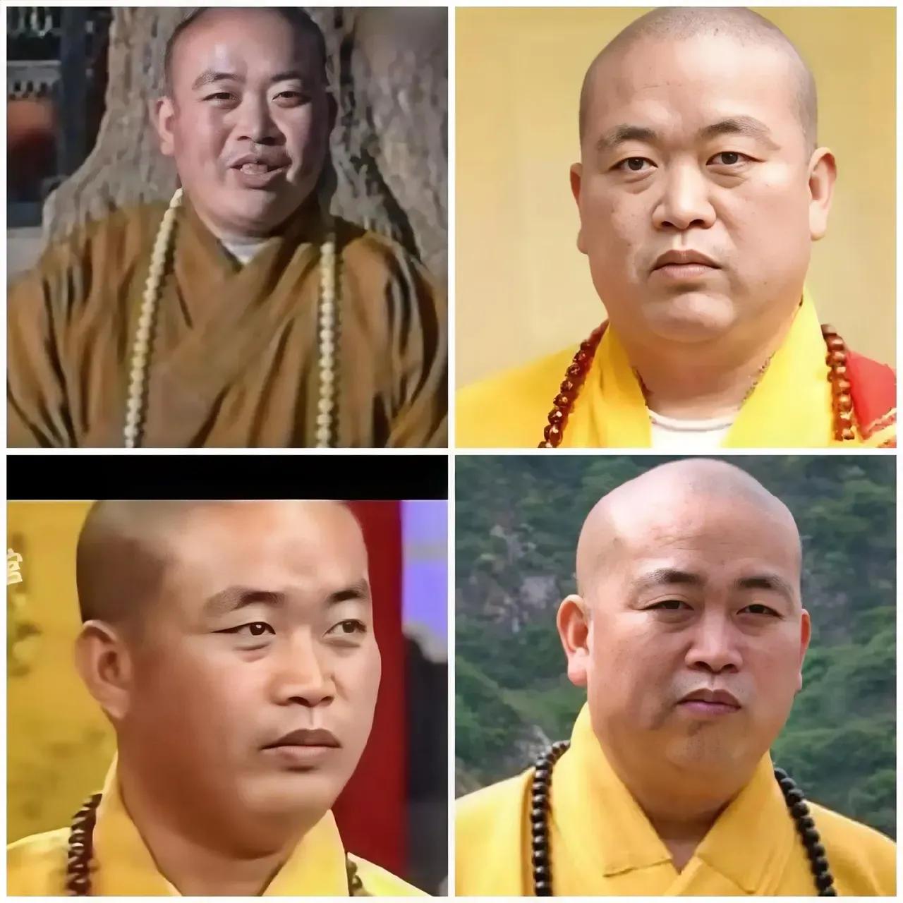上联：满脸堆肉，怎能出家少林寺；
下联：一心向佛，何处不是水云间。
横批：相由心
