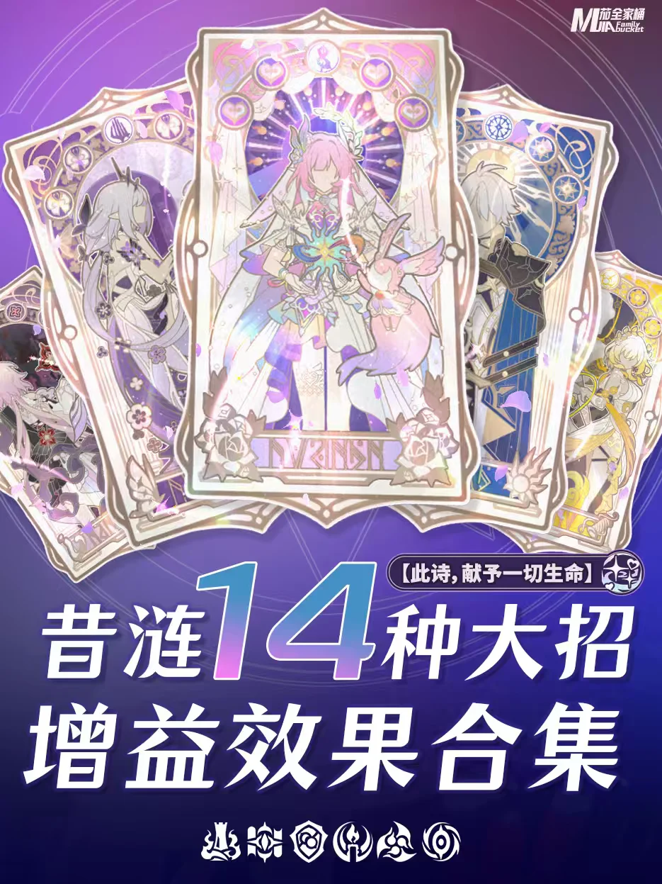 星铁3.7「昔涟」14种大招增益效果合集