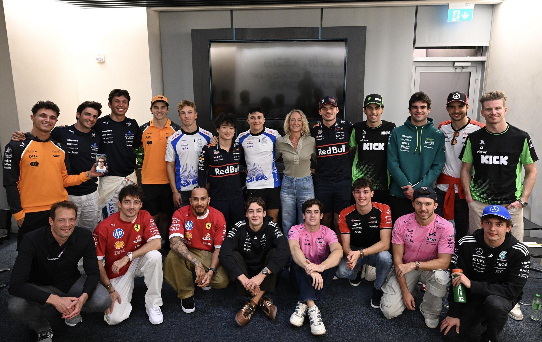 f1 GDPA的大合影～📸2025f1阿布扎比大奖赛