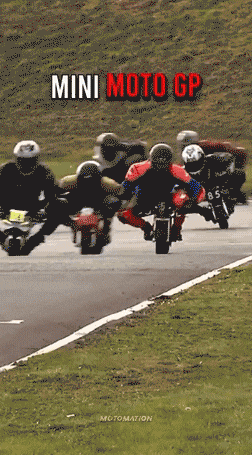 迷你摩托车比赛
我们啥时候也能有这种项目玩啊
好羡慕