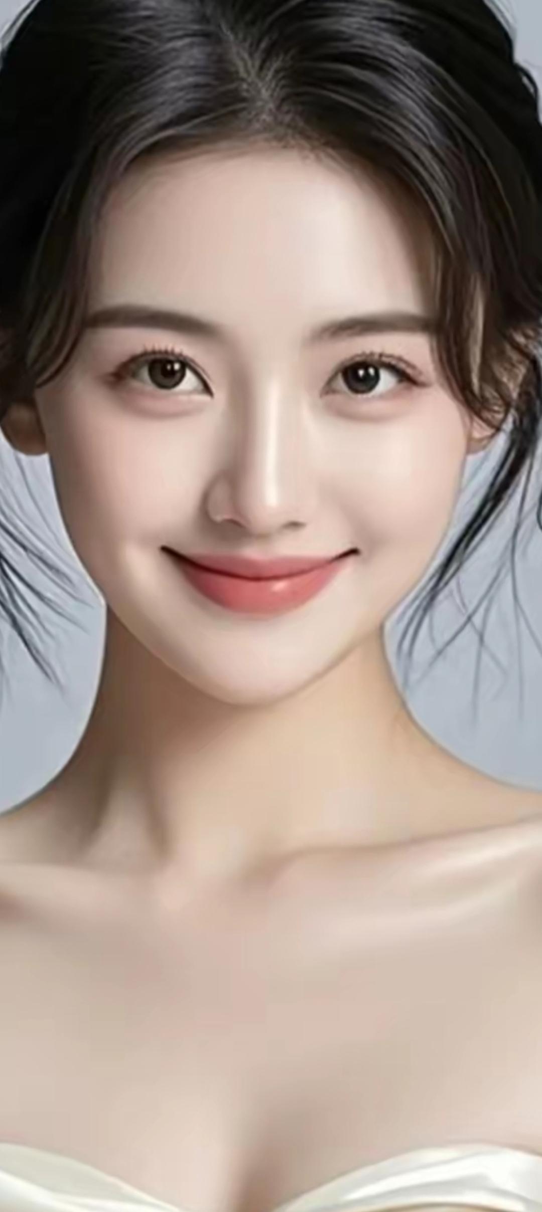 温柔甜美的微笑，散发着迷人的魅力！😊✨