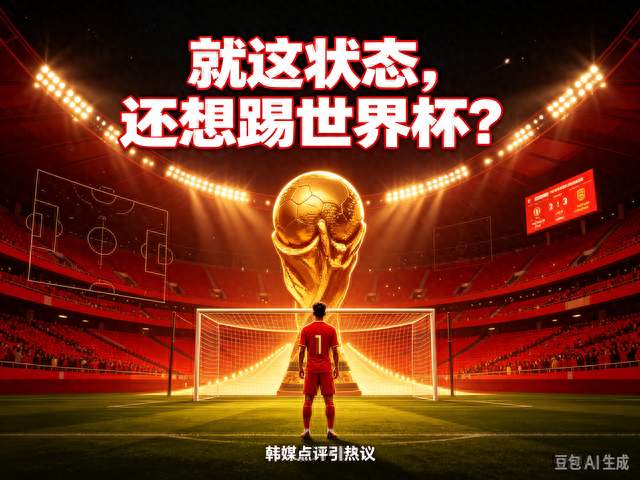 韩媒一针见血：就这状态，还想踢世界杯？