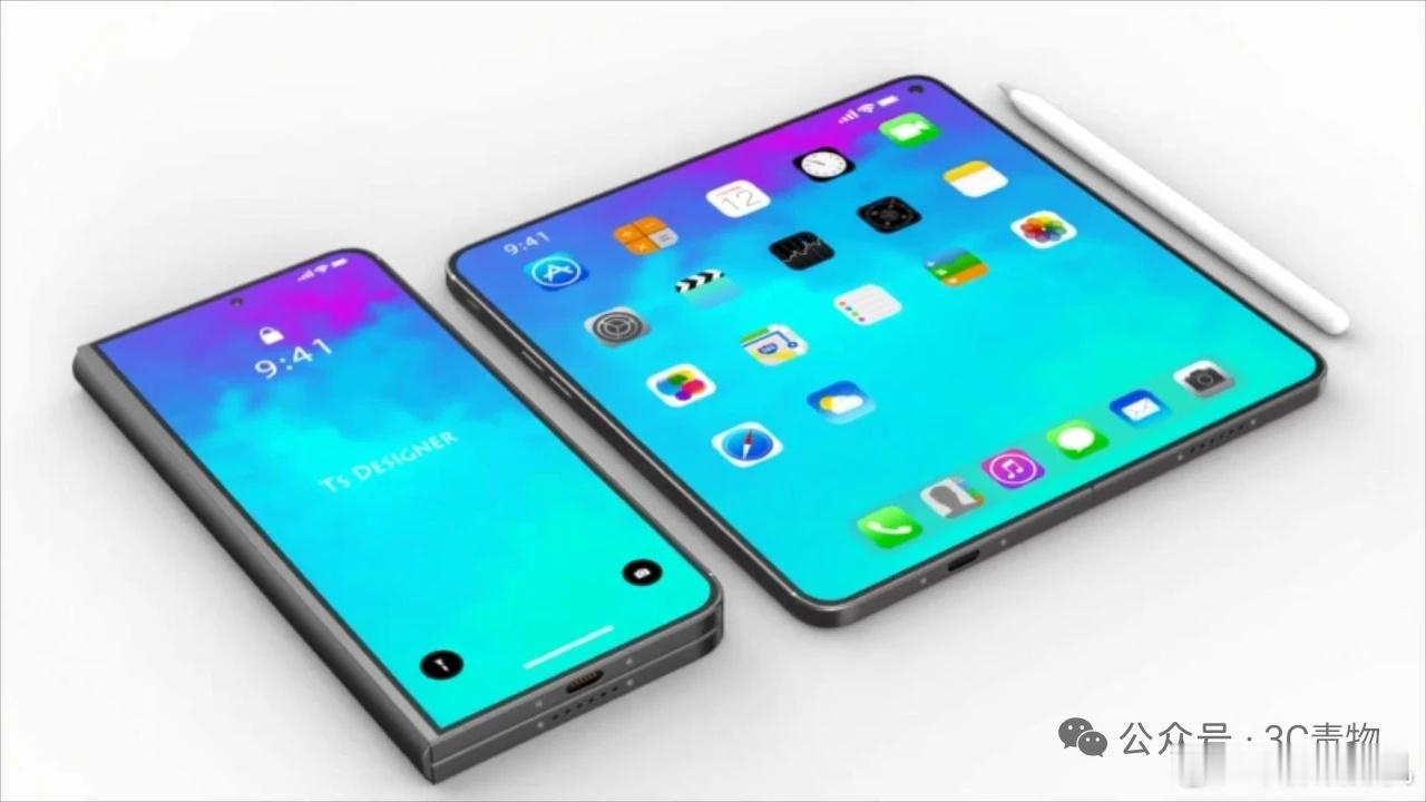 首款可折叠iPhone屏幕尺寸曝光7.8英寸内屏配上5.5英寸外屏，预计于202
