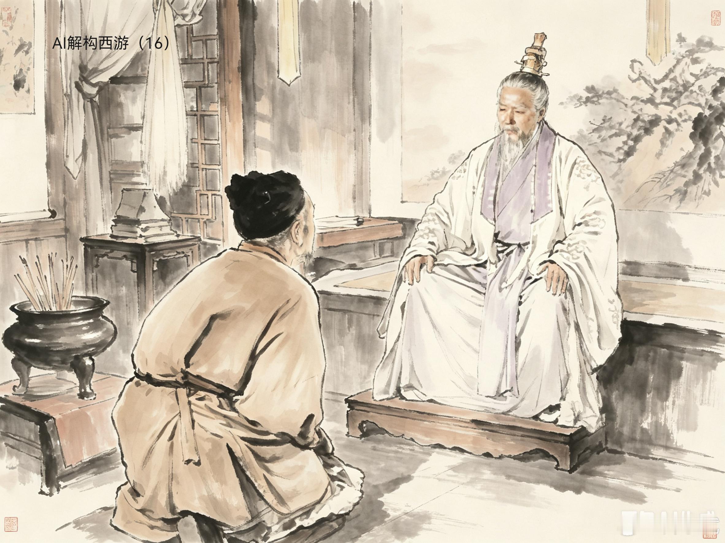 AI解构西游（16）菩提没有收孙悟空学费，为什么愿意向其传功？是不是很难理解？现