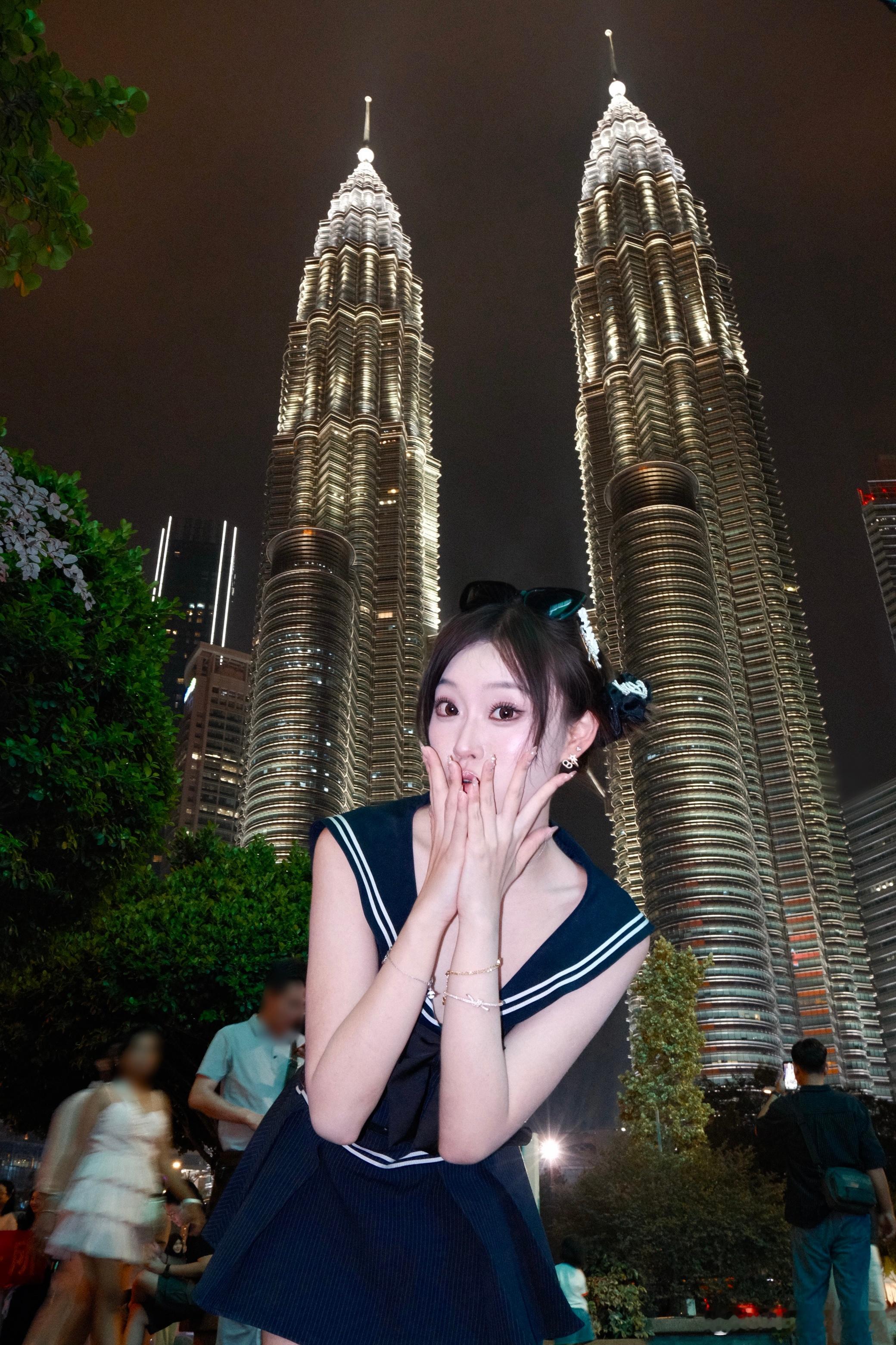 喜欢我也正常 大家都这样我的日常plog  马来西亚·吉隆坡双子塔