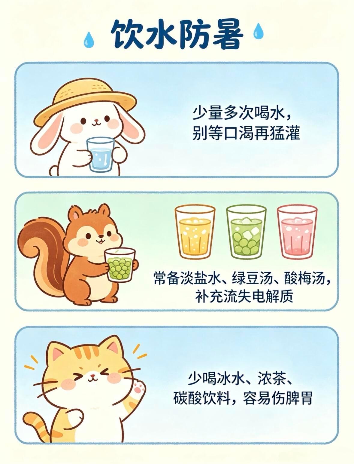 日常科普｜夏日防暑小妙招☀️ 