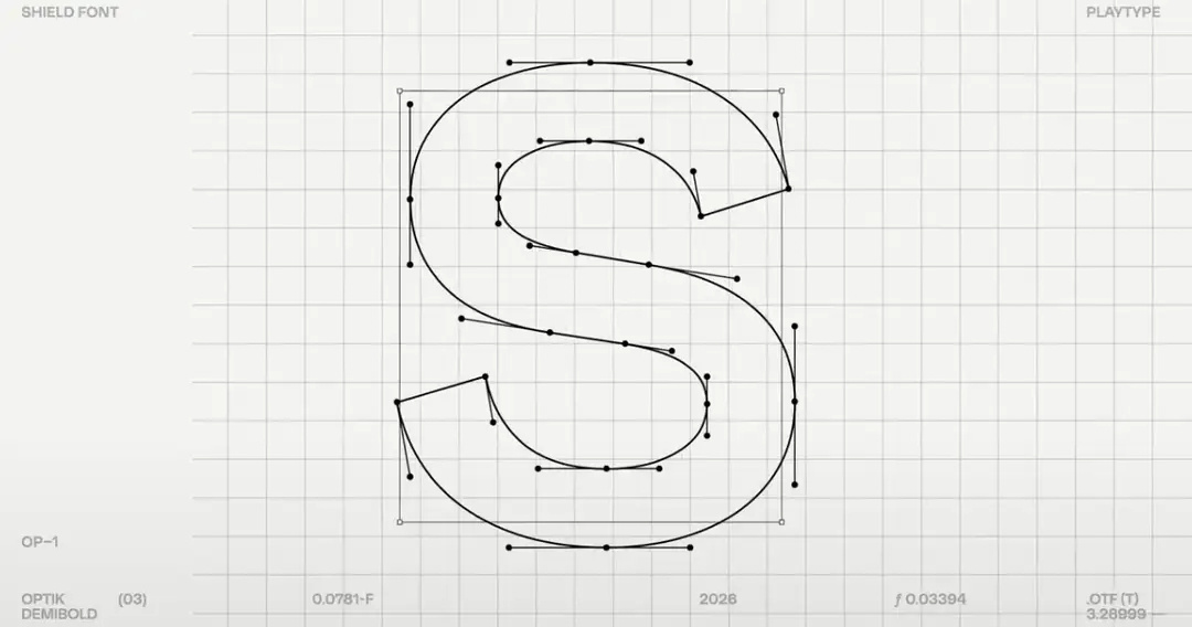 巴西工作室发明AI读不懂的字体巴西工作室Seneda & Abrucio联手哥本