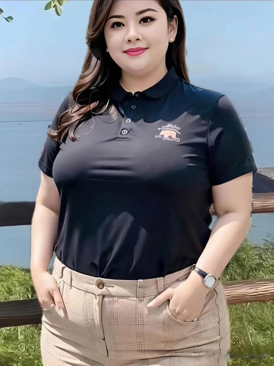 这个胖妞，不减也可爱！    
