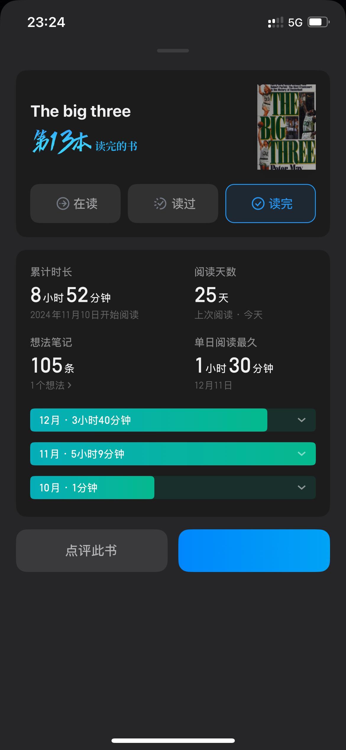 不错的一本书。对夏天、伤病、交易提供了很多的料。比赛里的料比较少。对于三人大学里