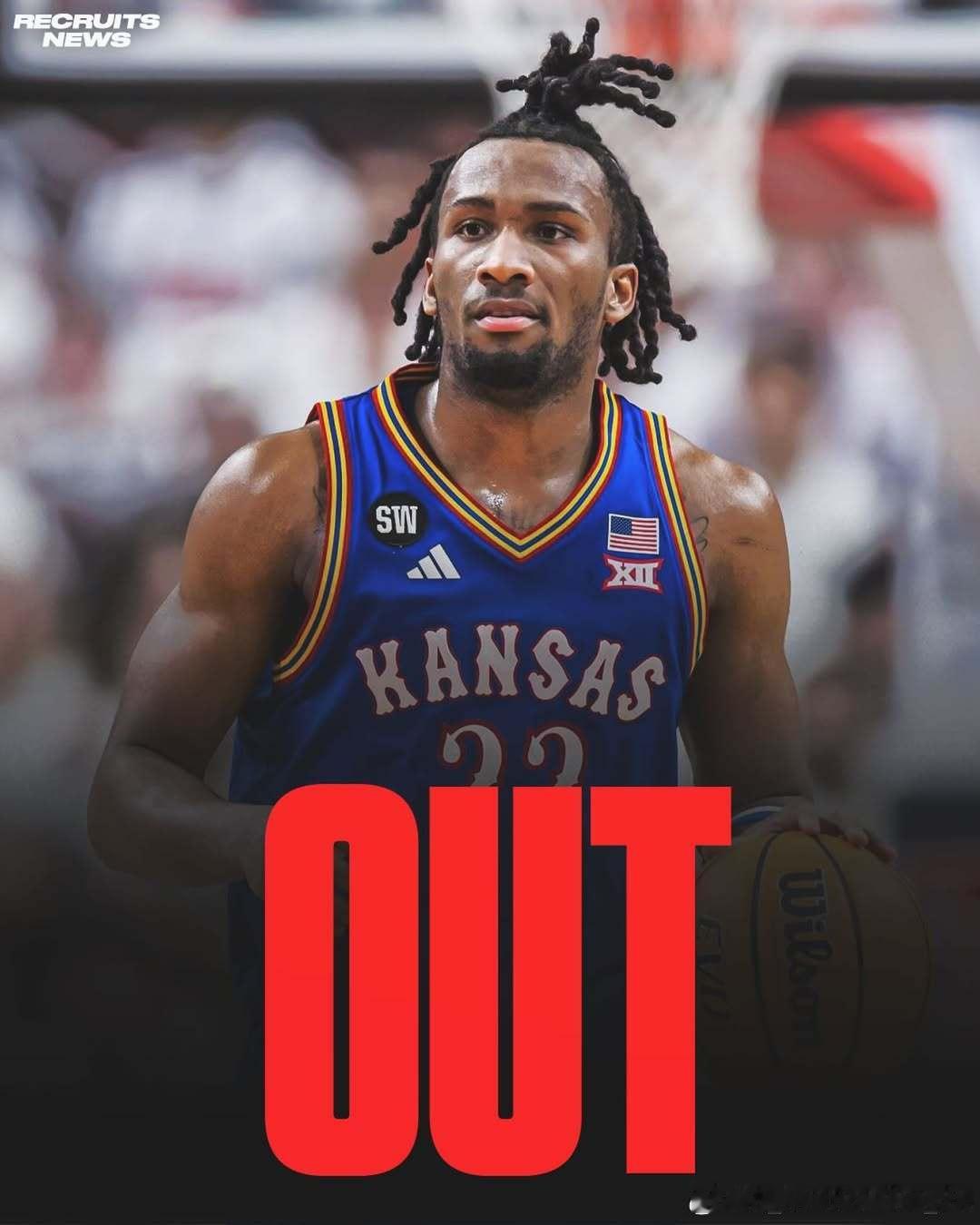 彼得森已正式确定缺席今日对阵亚利桑那大学的比赛此次并非因伤缺阵，而是其出现流感症