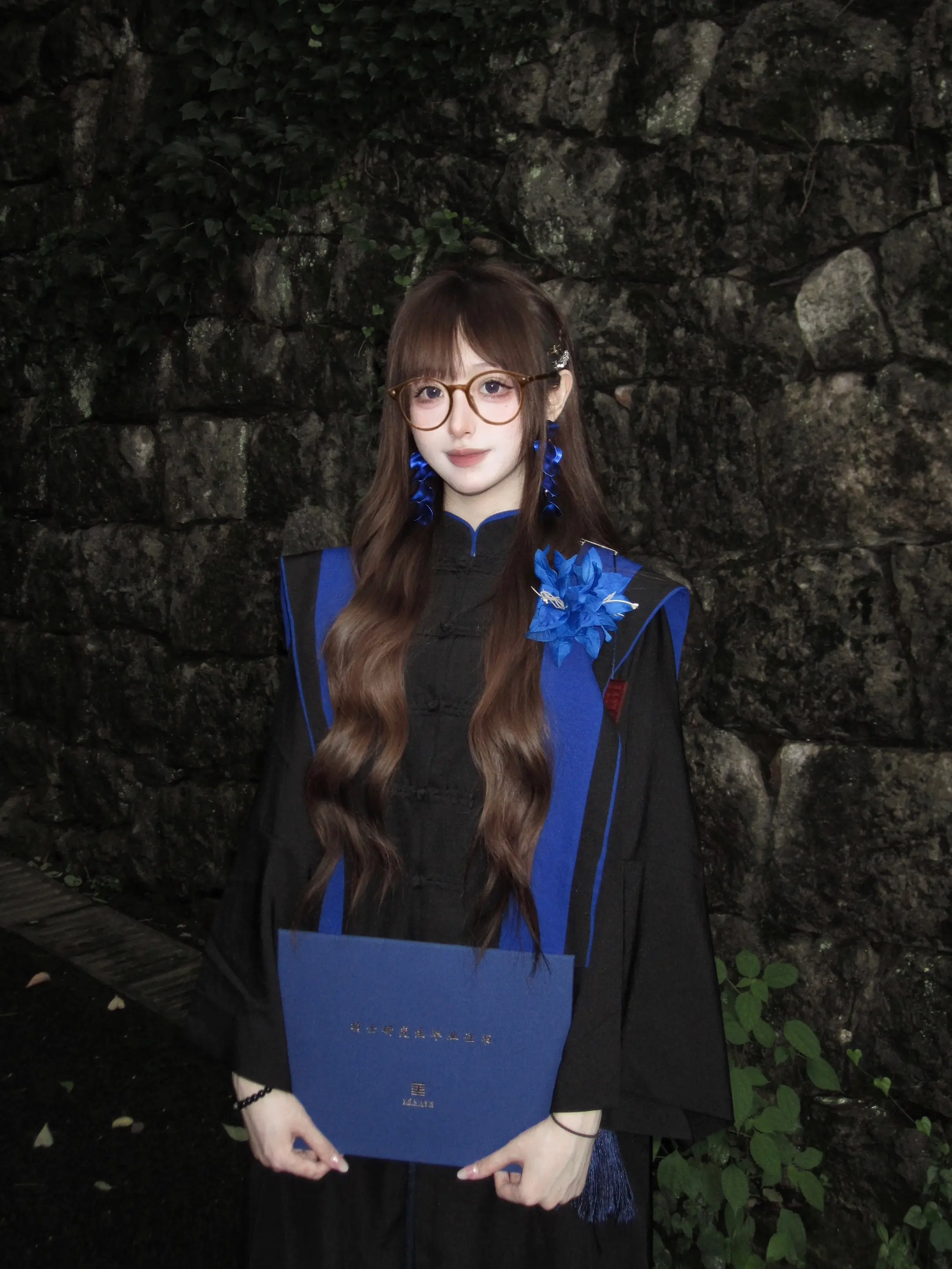 💙穿着魔法袍从国美毕业啦～