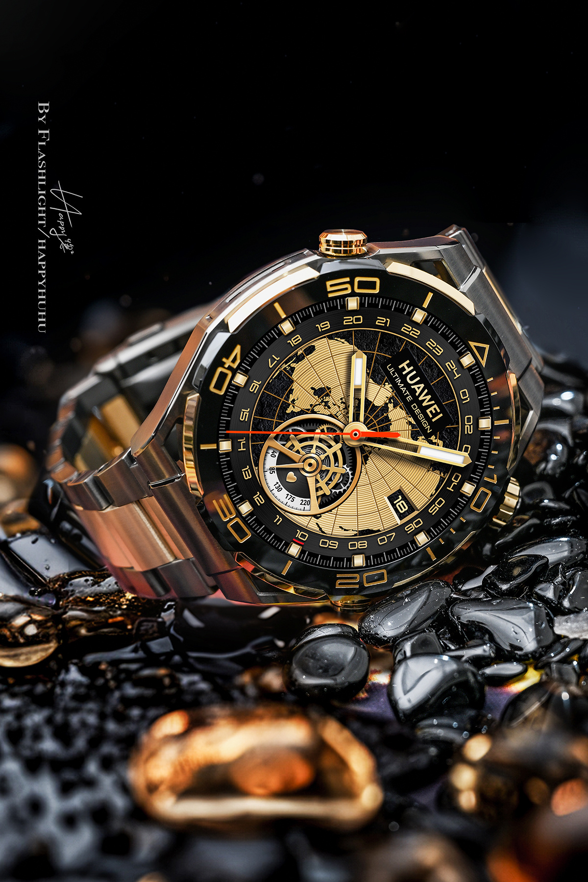 #华为智能金表贵气逼人#这可能是史上最贵的智能手表？HUAWEI WATCH U