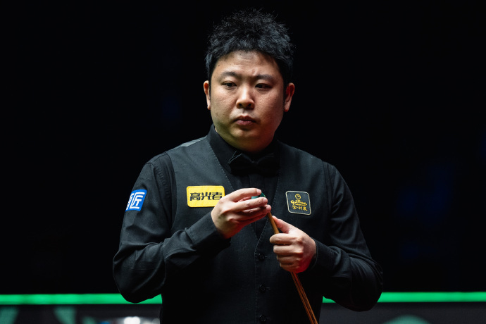 #张安达4比5瓦菲#2026斯诺克世界公开赛16进8轮次，张安达大比分4-5不敌