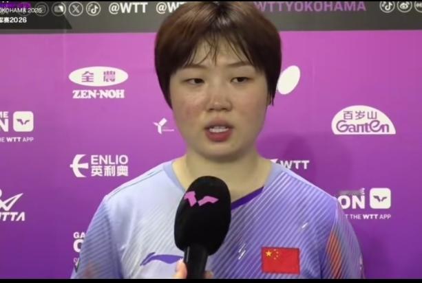 8月8日，WTT横滨冠军赛女单1/4决赛，蒯曼4‑1拿下早田希娜，完成新加坡大满