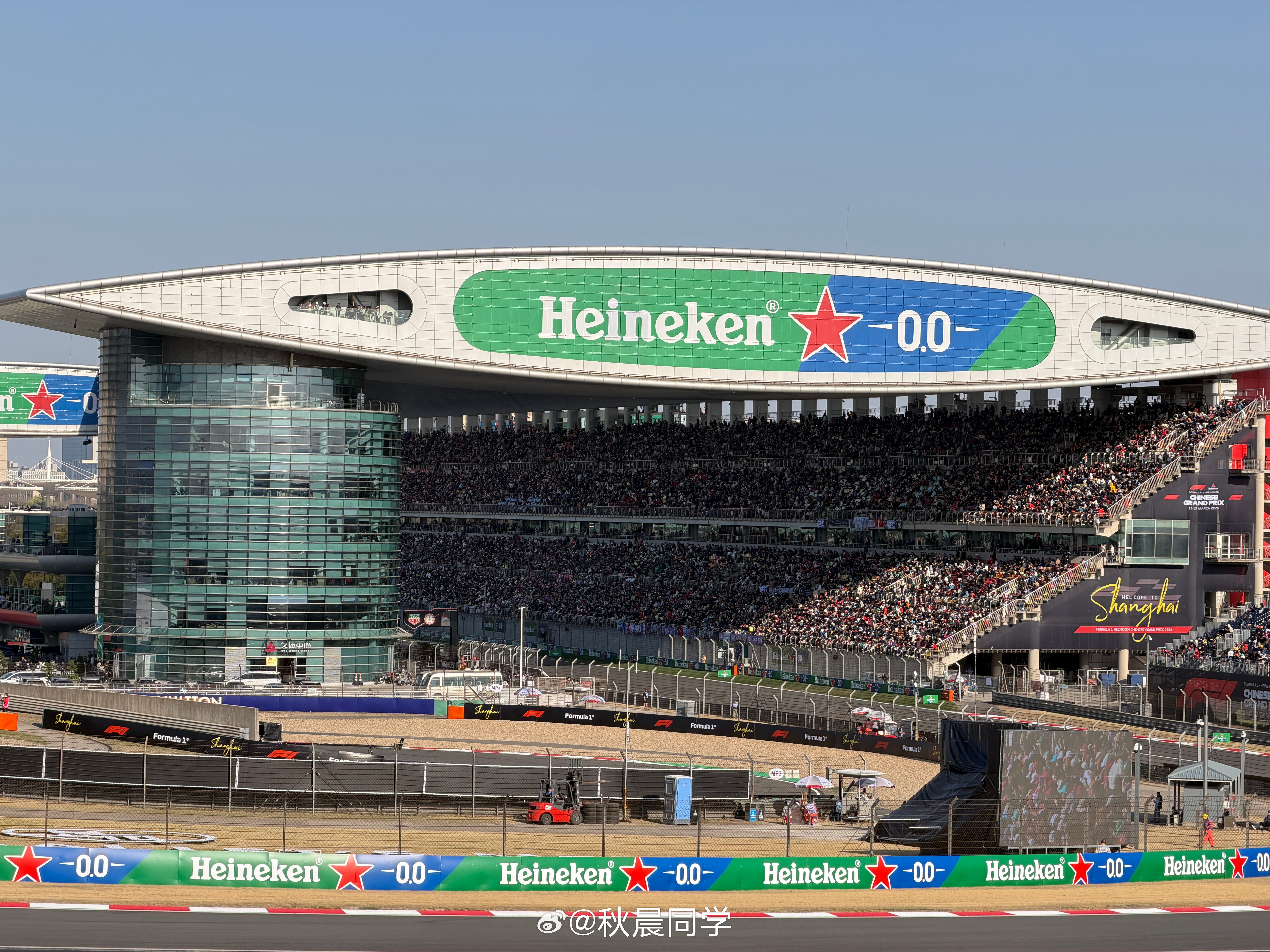 今年F1在中国的热度真达到顶峰了f1 上海·上海国际赛车场