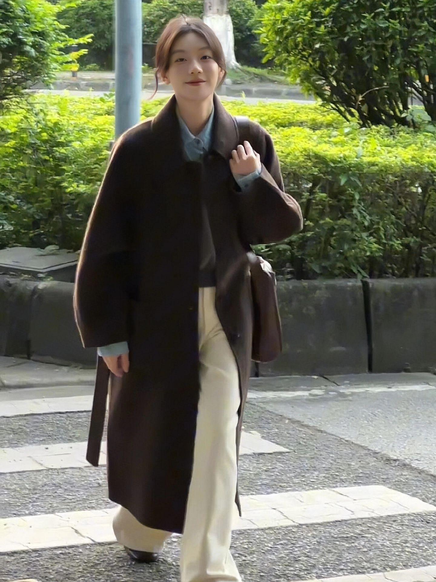 秋冬的韩系氛围感。