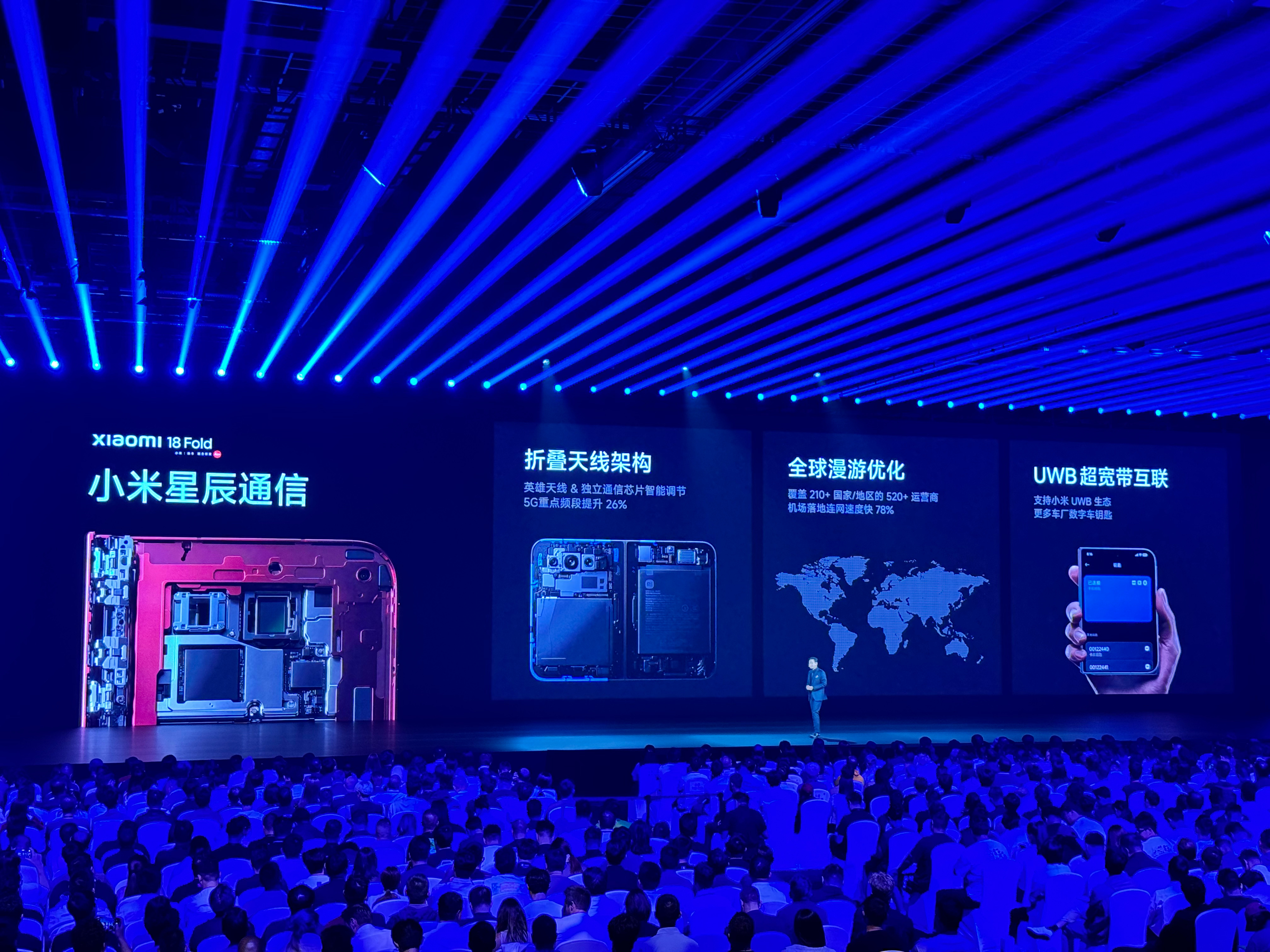 小米发布会小米18 Fold支持UWB数字车钥匙，这个刚需！ ​​​