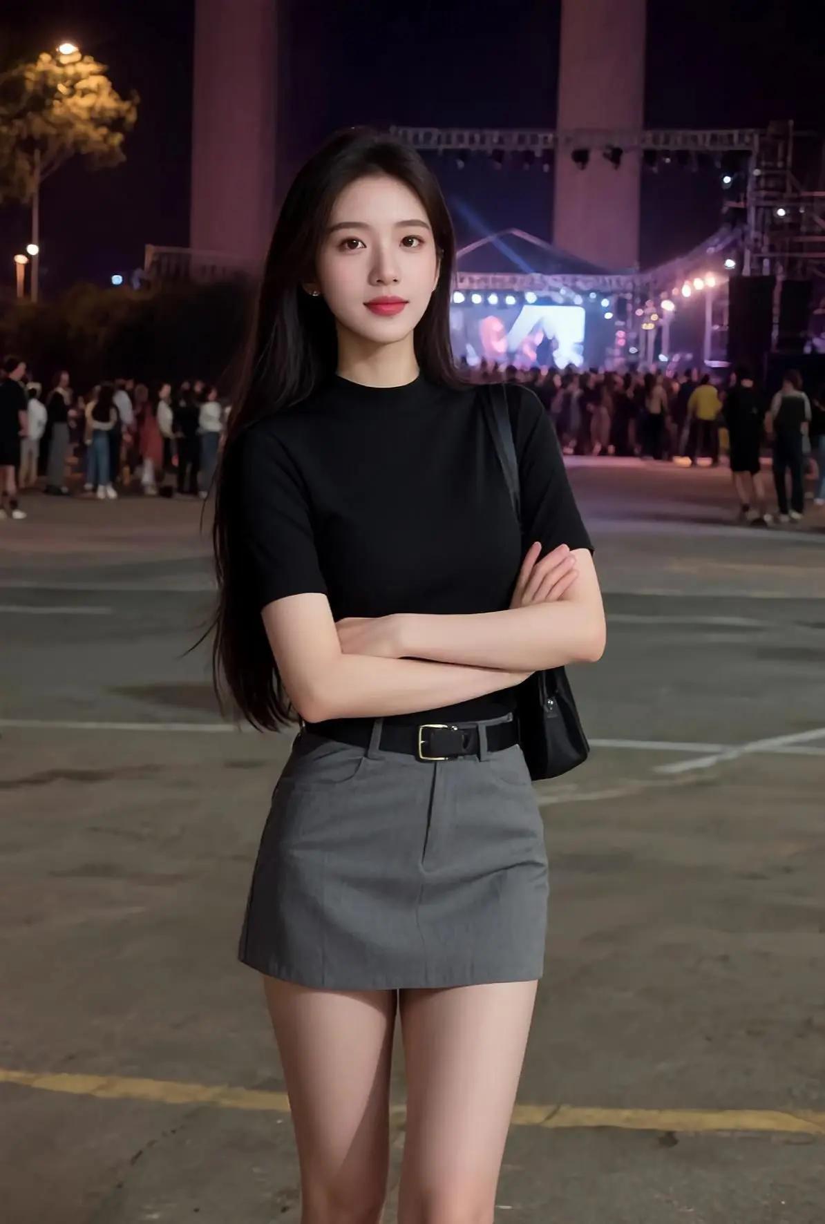 AI夜影佳人 美女 今日分享 漂亮女孩