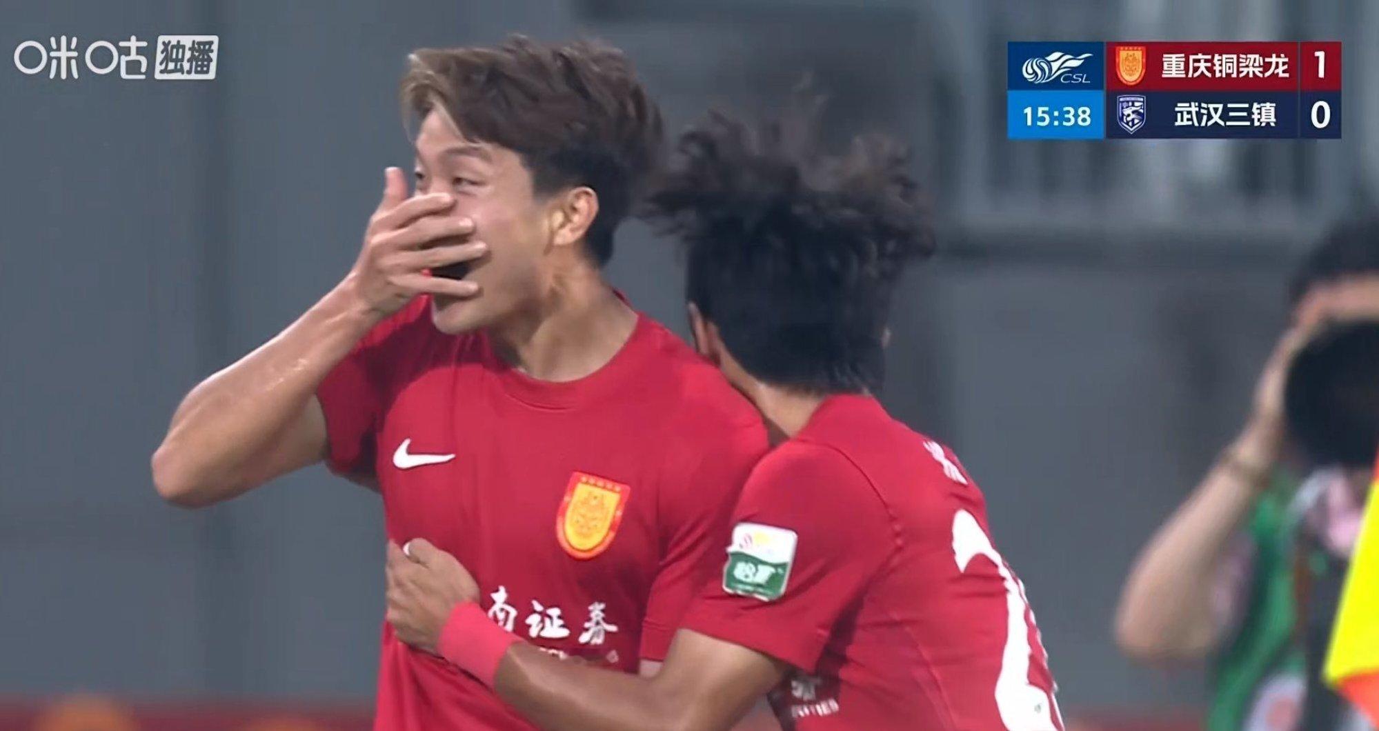 如果有一天，捂嘴也会被罚将会是绝杀重庆铜梁龙vs武汉三镇热点解读中超联赛