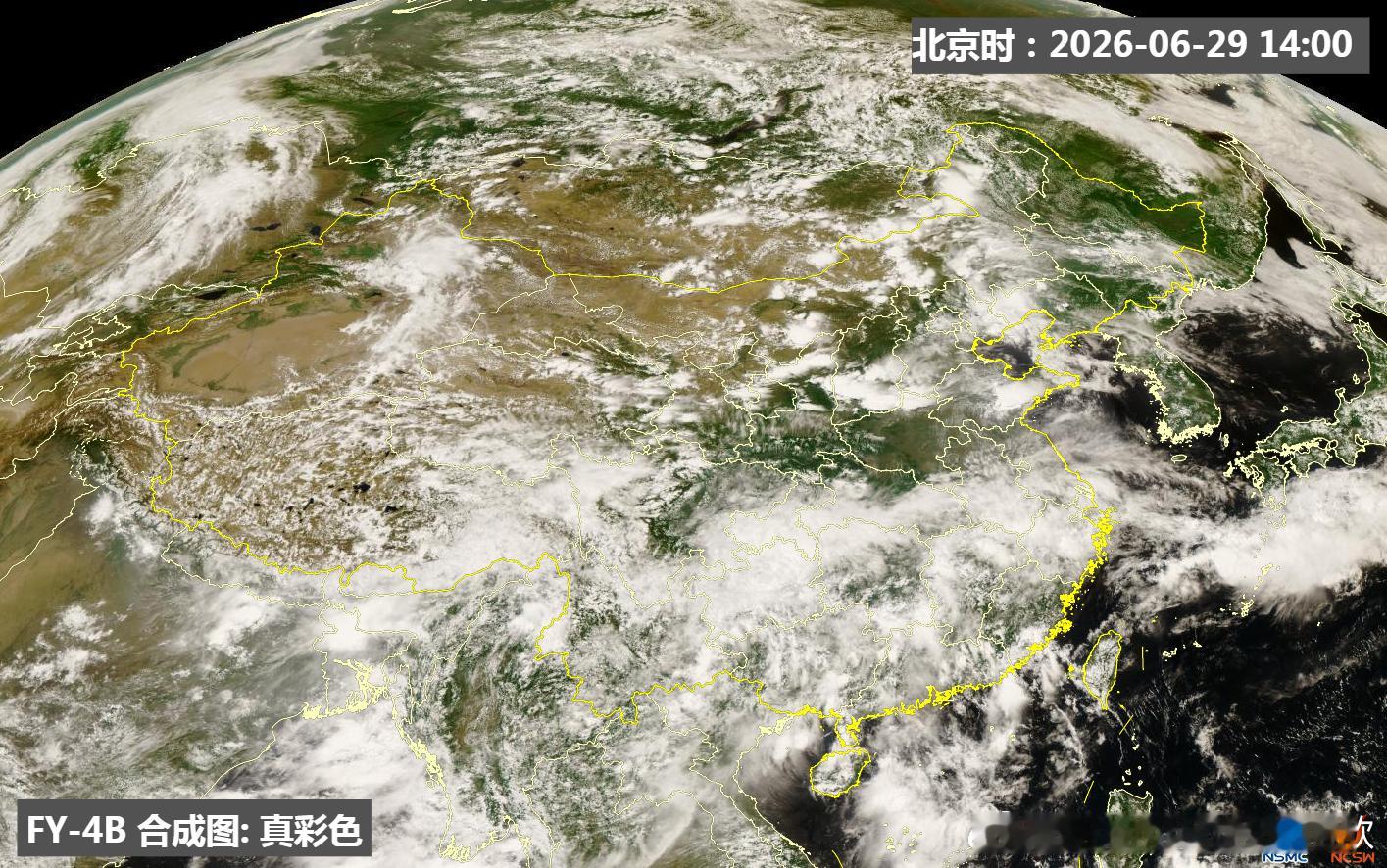 【气温】今天我国多地有云层遮挡，导致降温。同比14时，新疆达坂城降了12.9℃，