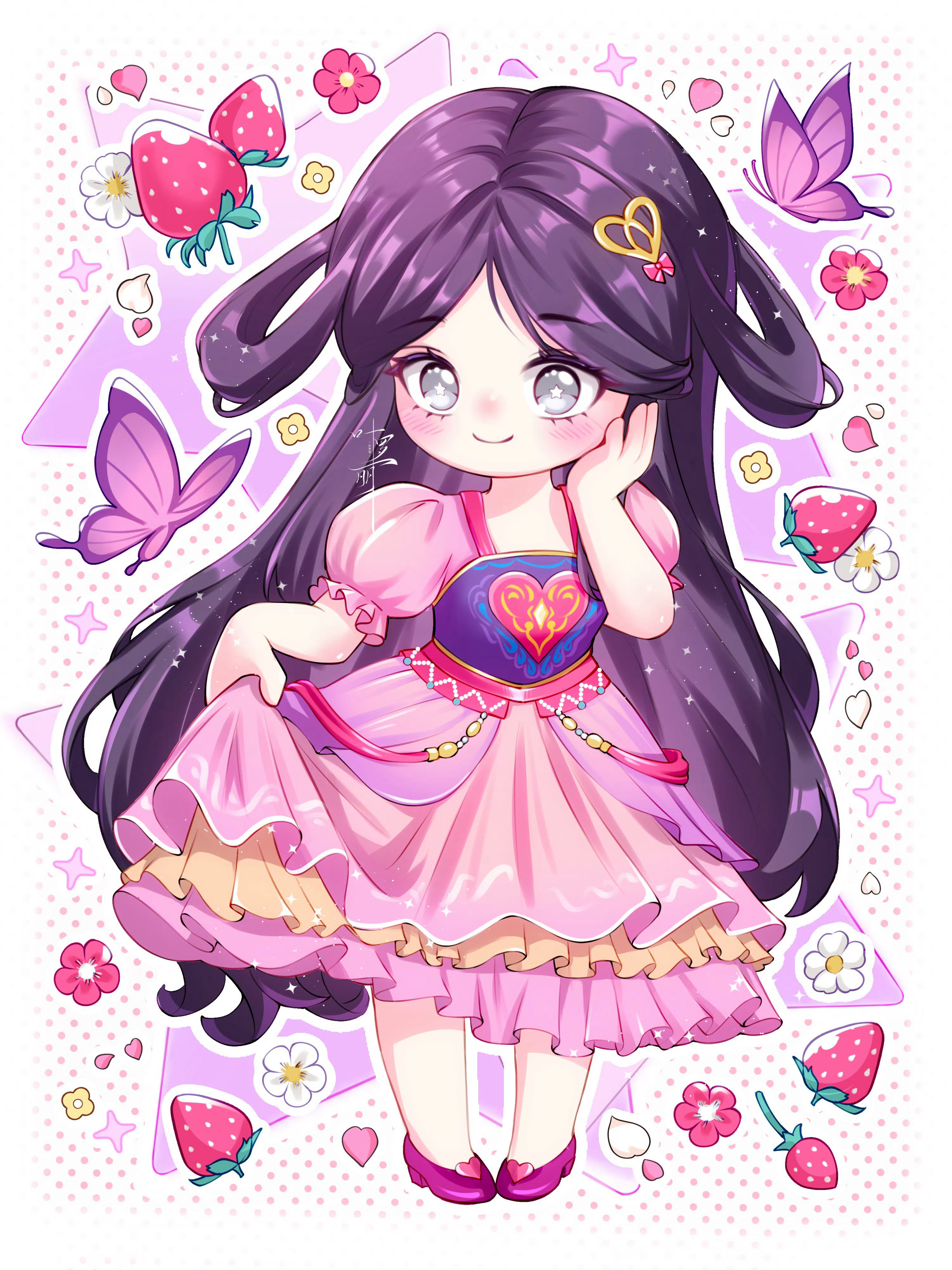 🍓夜萝莉丨叶罗丽丨罗丽公主丨国漫推荐🌹夜萝莉唯一女主夜萝莉（叶罗丽）丨精灵梦