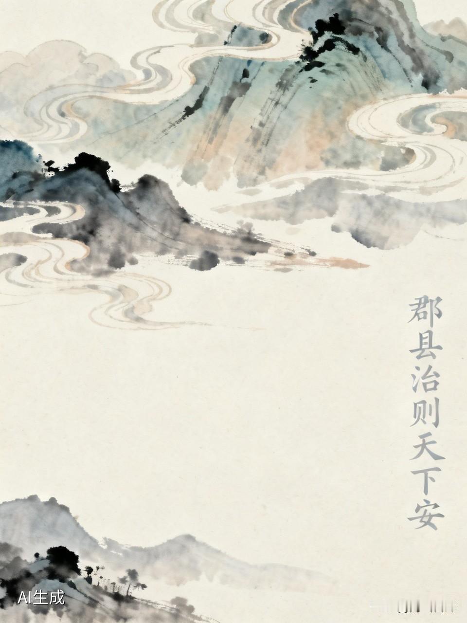 郡县治，天下安。自秦废分封、置郡县，两千余年来，县域始终是国家治理最基础的支点。
