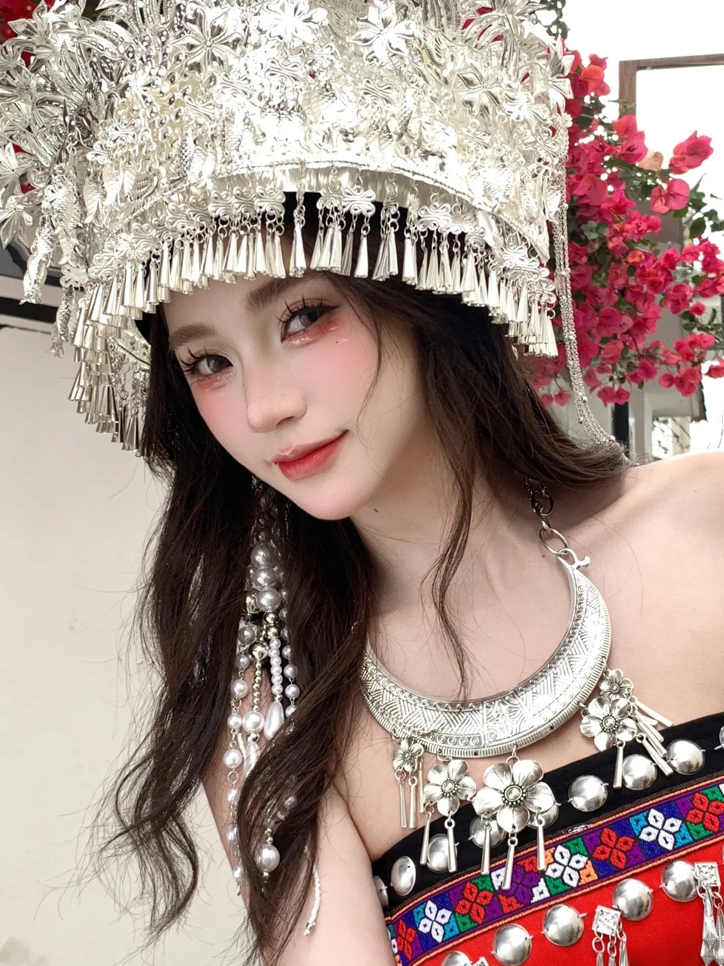 “一眼心动的苗疆公主！太美啦！”