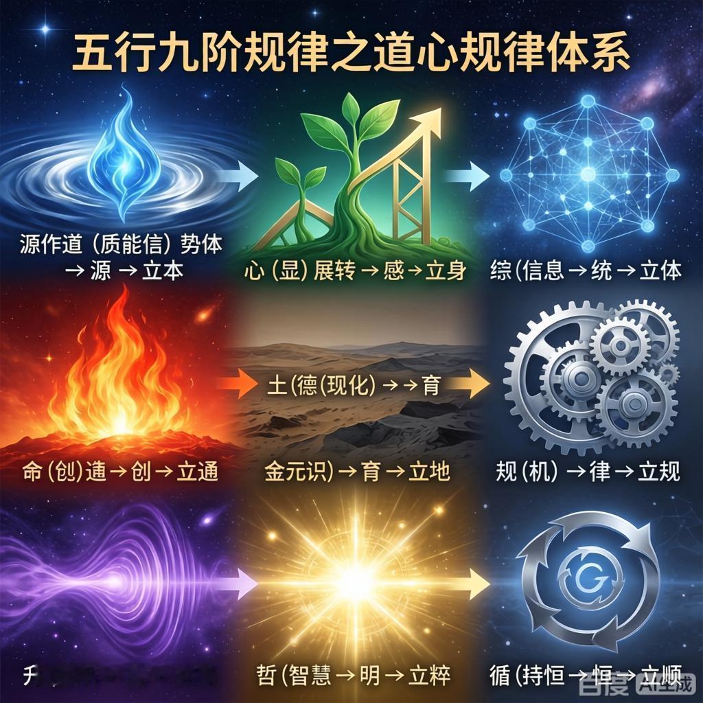 道心规律体系要立根。道心规律体系立根之后，方能在这纷繁复杂的人生中稳如磐石。它就