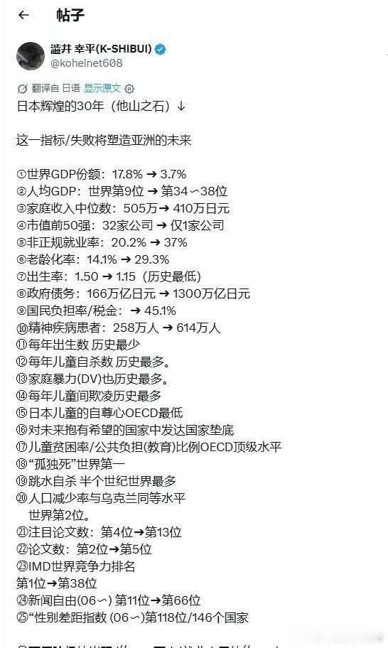 都说日本，过去三十年，成果辉煌，在海外再造了一个日本。真相是什么？ 