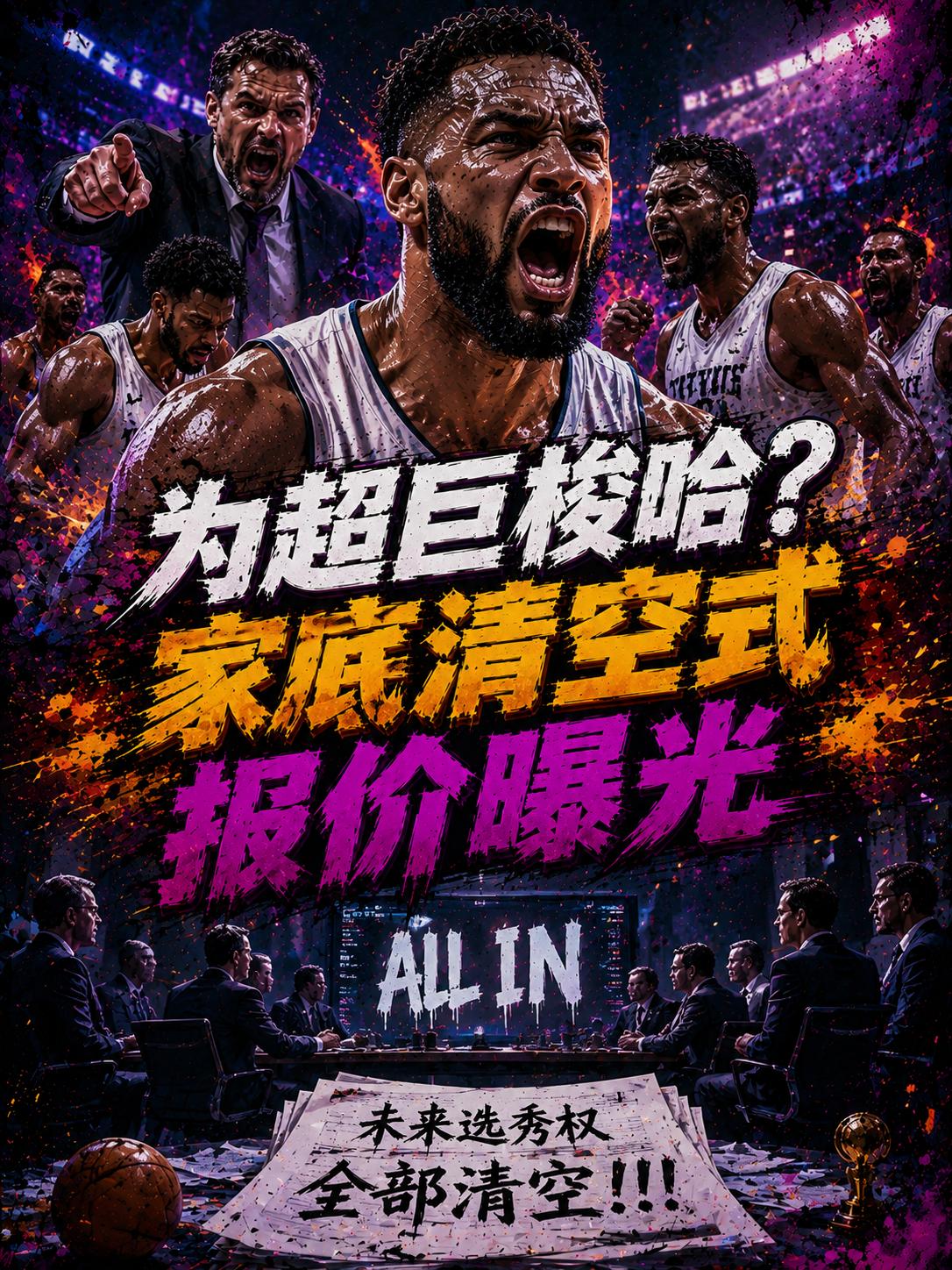 热火队为了得到字母哥还真的拼了，这次他们给出了一份极具诚意的交易方案，不仅有即战