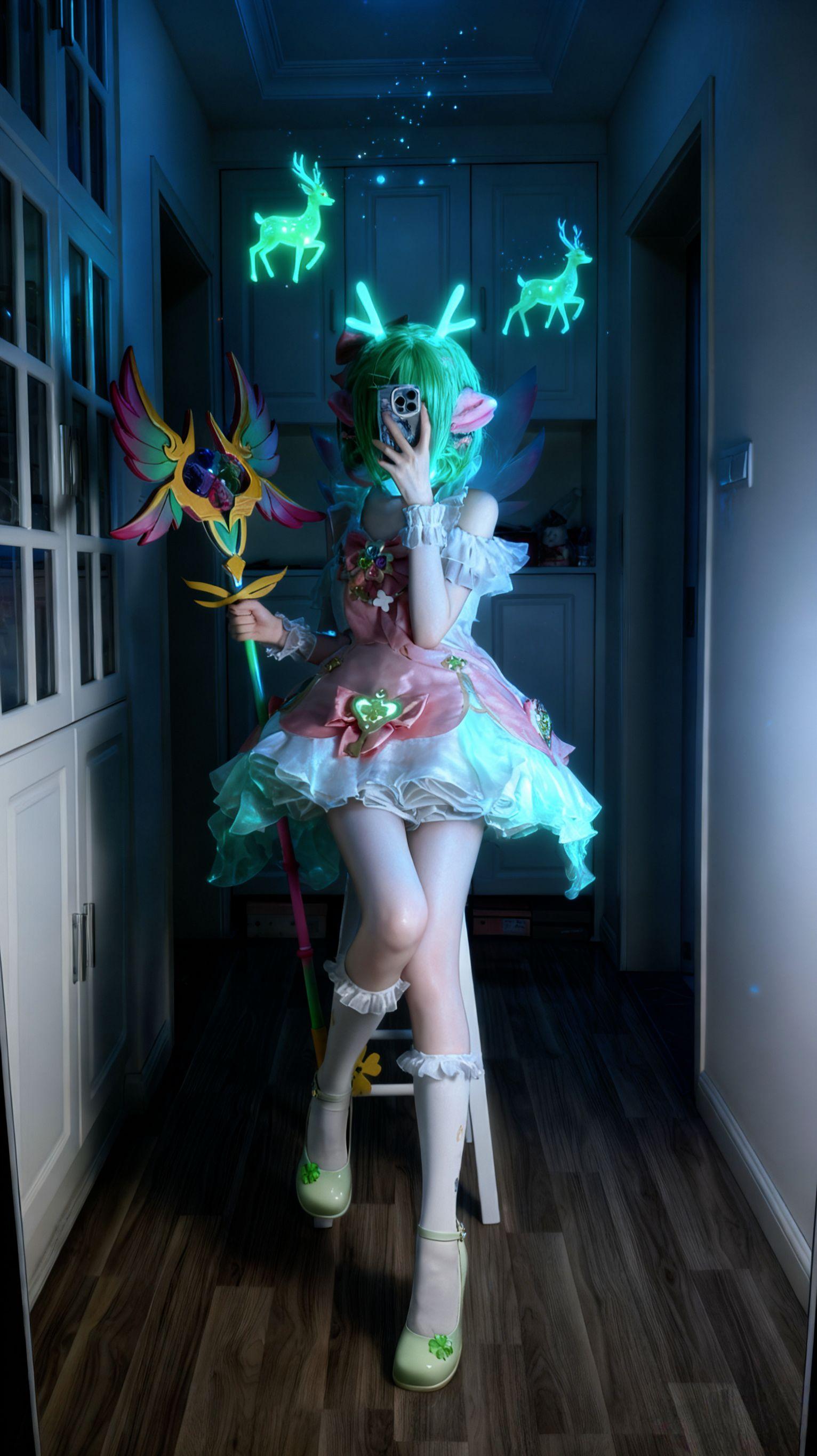 王者荣耀。瑶cos