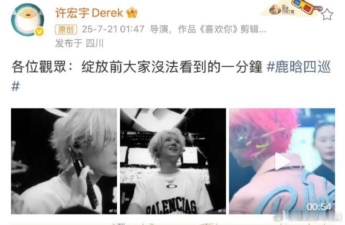 许宏宇张雅钦都是鹿晗的粉丝 两人共同点+1！曝许宏宇张雅钦恋情